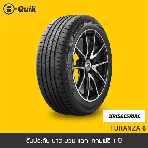 ยางรถยนต์ BRIDGESTONE รุ่น TURANZA 6 ขนาด 215/55R16 จำนวน 4 เส้น_1